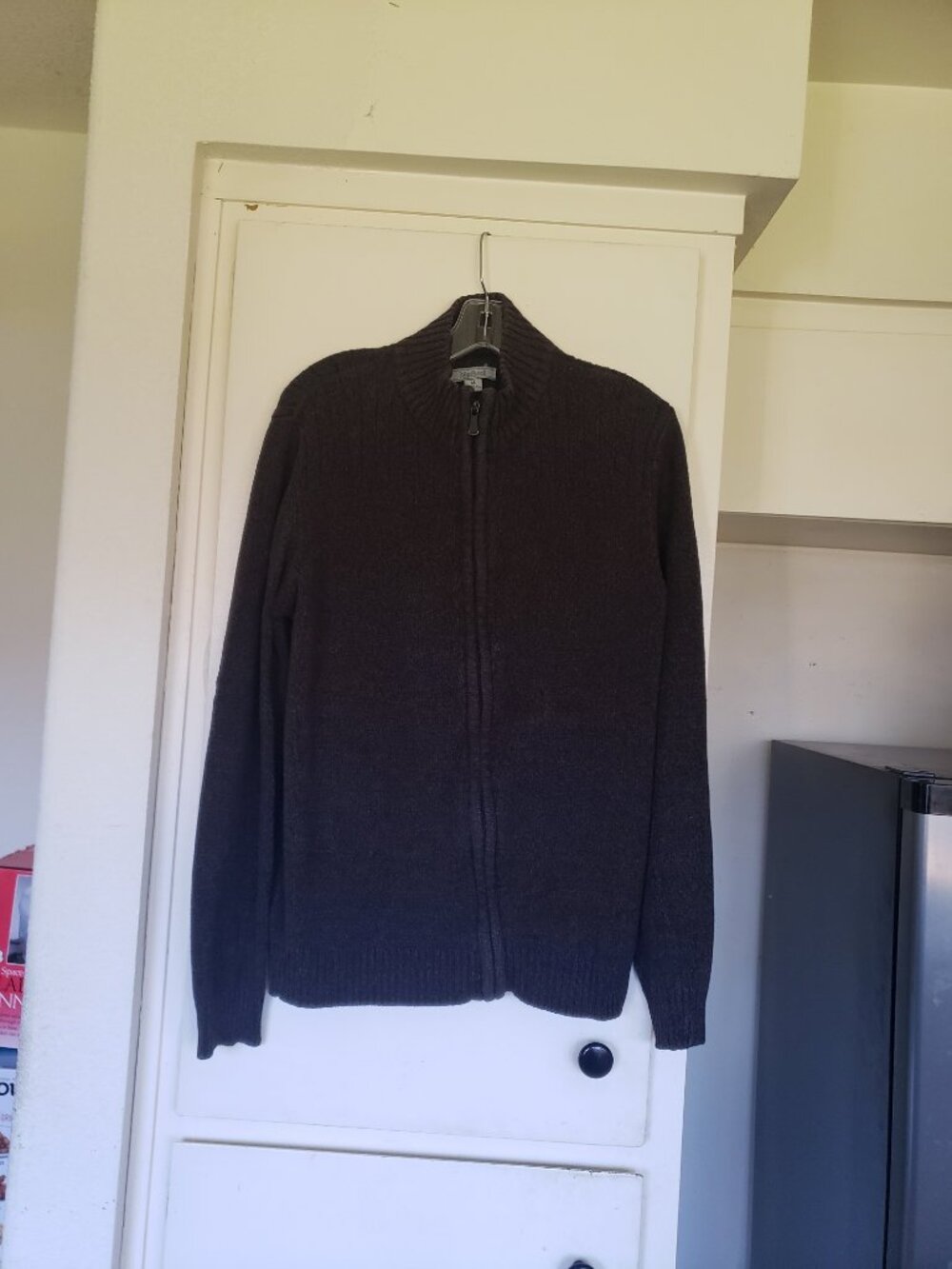 Method Brown Sweater Jacket Size Medium